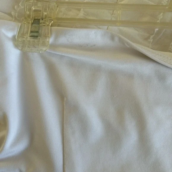 Vintage Y2K mesh off-shoulder bell sleeve tube top & matching wide leg pants set - Picture 4 of 10